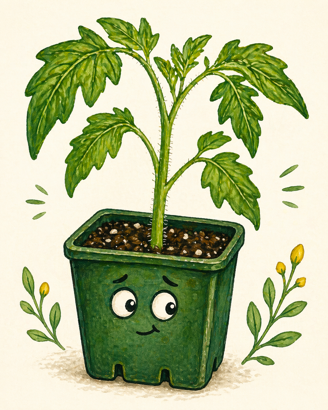 Awkward little tomato
